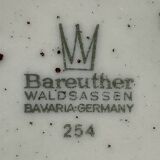 Vintage Bavaria coffee service – porcelain – blue flowers – 24 pieces – 70s