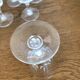 Verres à pied