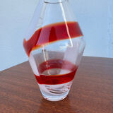 Small Guzzini vase blown glass