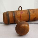 Ancien porte-manteaux en bois