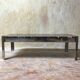 Table basse marbre & inox « Roche Bobois » - années 70