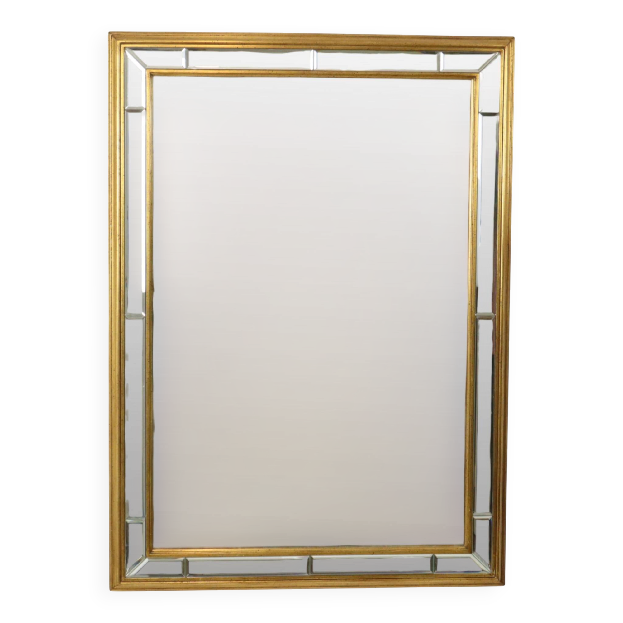 Miroir Deknudt Hollywood Regency vintage