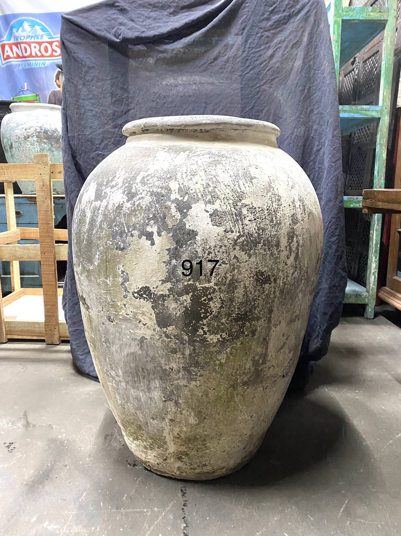 Ancient Indian terracotta jar