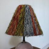 Ceramic and wool lamp