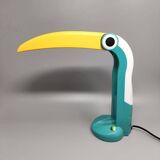 1980s Stunning Toucan Table Lamp by H.T. Huang for Lenoir