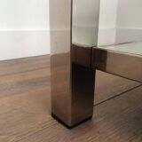 Chrome coffee table