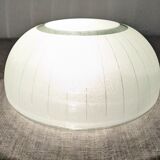Vintage glass ceiling lamp from the 50s/60s