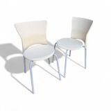 Set of 2 Olaf Von Bohr chairs, Isis model Circa 1970
