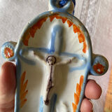 Benitier ancien faience