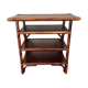 Rattan side table from the 70s/80s