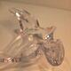 Crystal catchall "Dove" by Daum Nancy