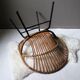 Rattan armchair