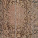 Vintage Turkish Oushak Rug Handwoven 56 x 396cm