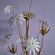 Lampadaire floral vintage hans kogl