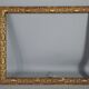 Old frame gilded stucco wood 47x38 foliage 42x32.9 cm Louis XIV SB style