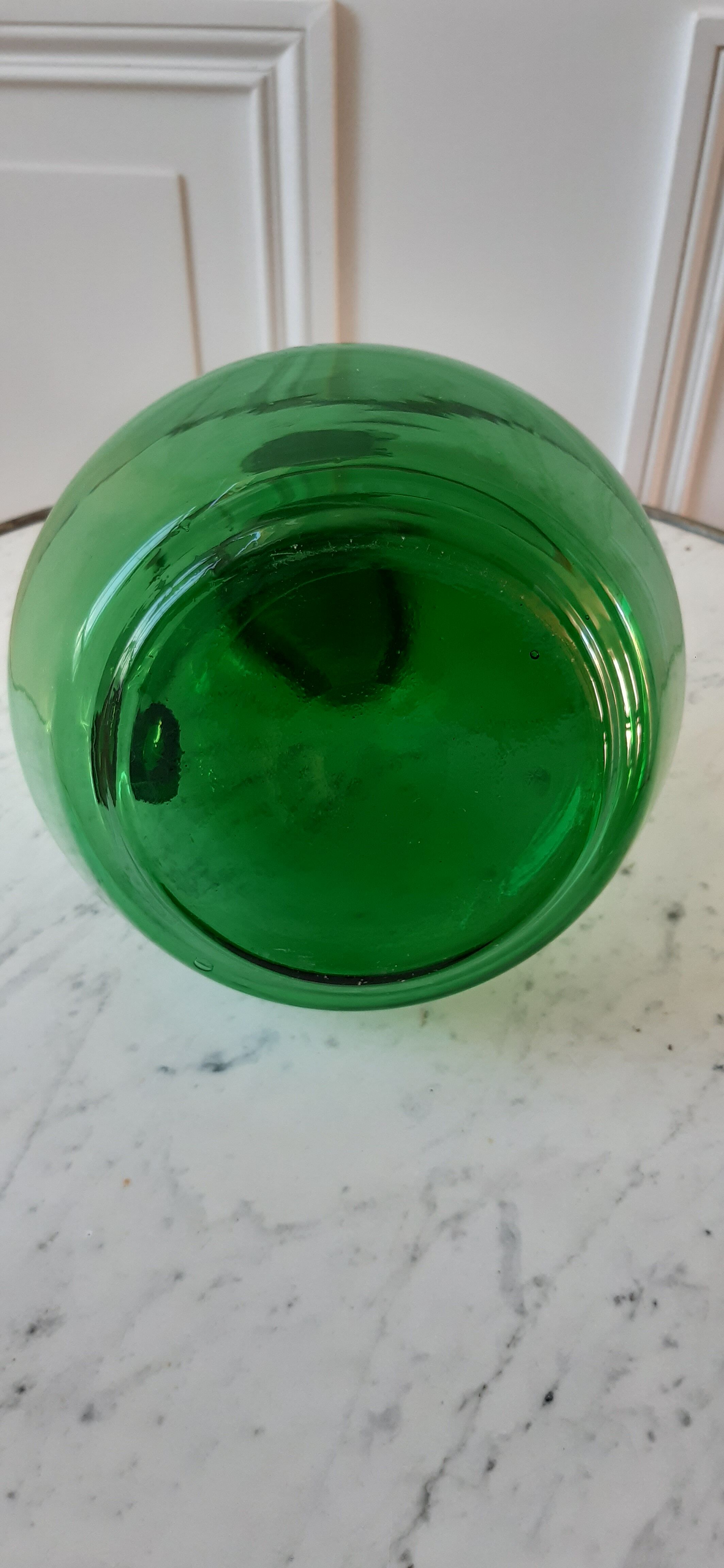 Green bottle / pitcher 60s-70s