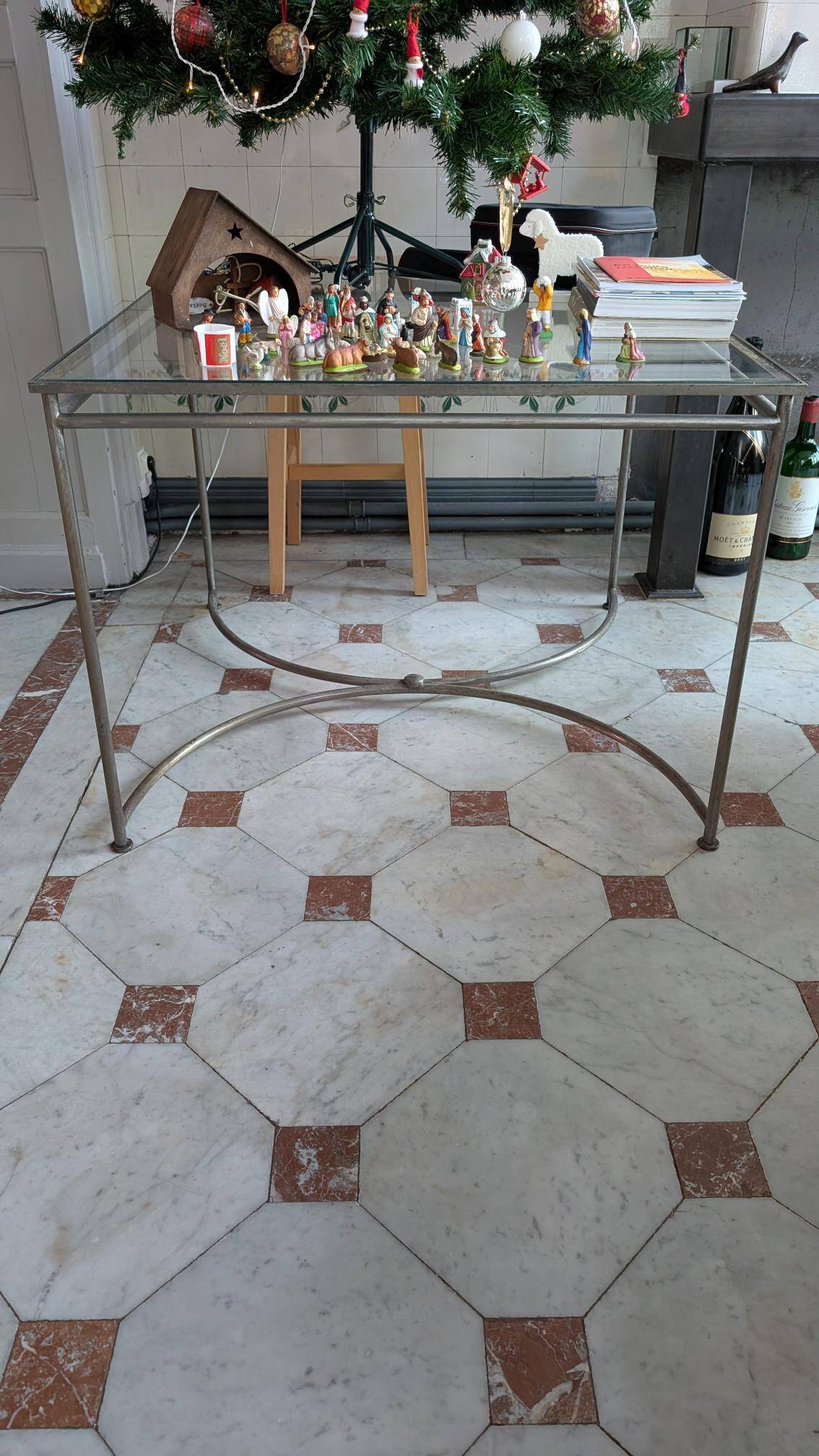 console table Jacques Leguennec