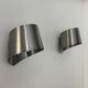 Pair of vintage wall lights, brushed metal, France 1970