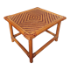 Rattan side table