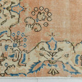 7x10 oriental peach turkish rug 206x309cm