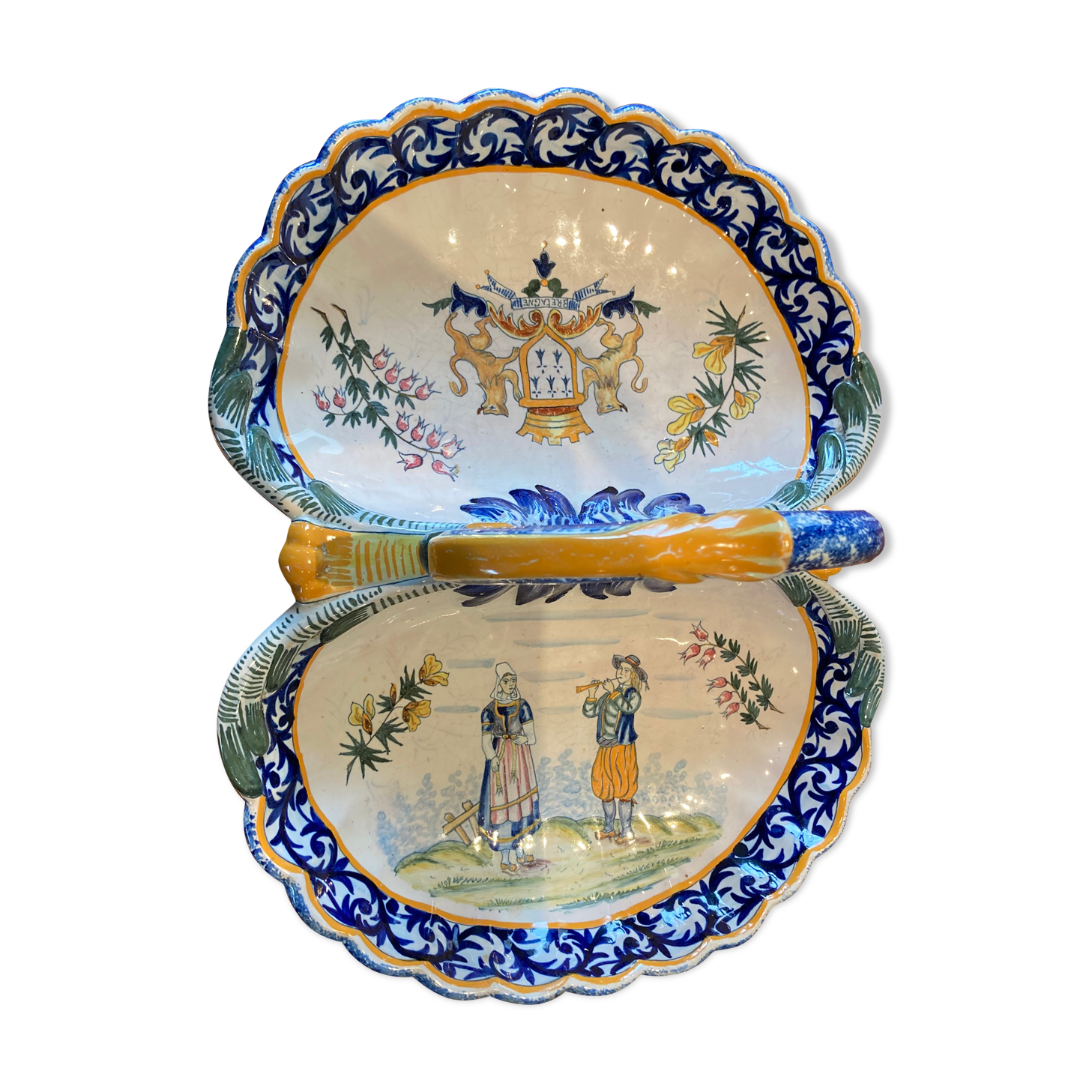 Quimper Ceramic Servant