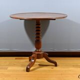 Guéridon à Système en Acajou, époque Louis Philippe – Milieu XIXe