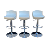 Trio of Italian Bar Stools “Caio” by Erik Bjornsen