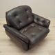 Armchair with castors, Italian design, 1970s, production: Italy