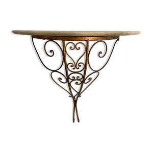 console murale flottante - fer