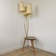 Lampadaire tripode avec tablette 60