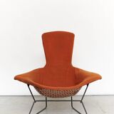 . Bird Chair and Ottoman by Harry Bertoia for Knoll Inc. / Knoll International, 1960s