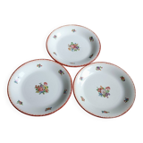 Three plates Moulin du Loup Orchies