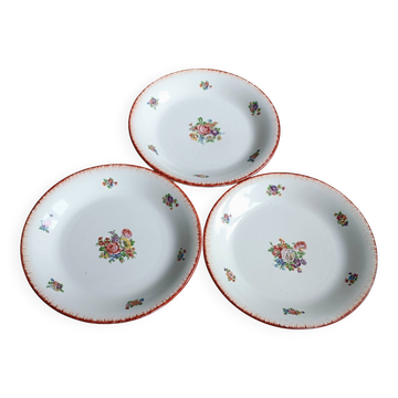 Three plates Moulin du Loup Orchies