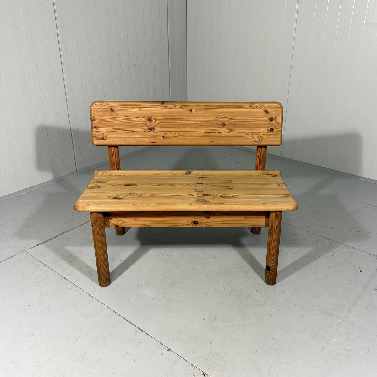 Korup Design solid pine benches with storage space Denmark