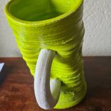 Pichet ceramique contemporain restructuré