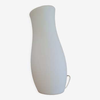White opaline table lamp