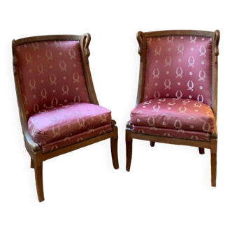 Pair of armchairs