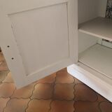 Vintage buffet cupboard restyled cannage