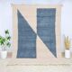 Handmade pure wool Moroccan rug size 150 x 250 cm