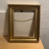 Old gilded wood frame