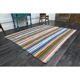 Tapis vintage turc Oushak fait à la main en laine et coton, années 1970