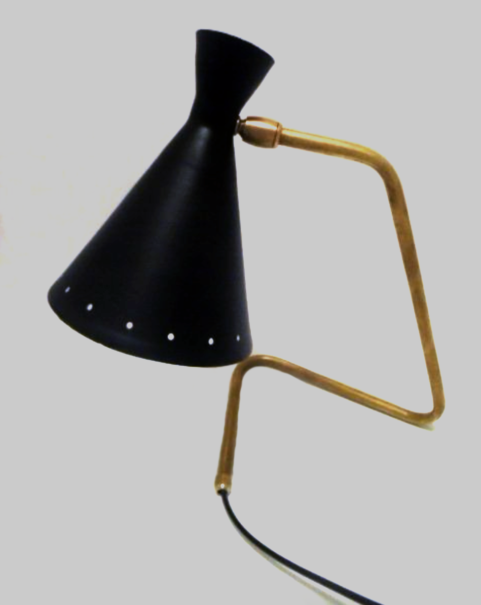 Pair of table lamp in the styleof Italian creations of the 50s ' s