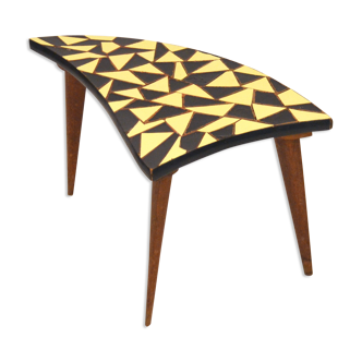 Table d'appoint tripode arlequin