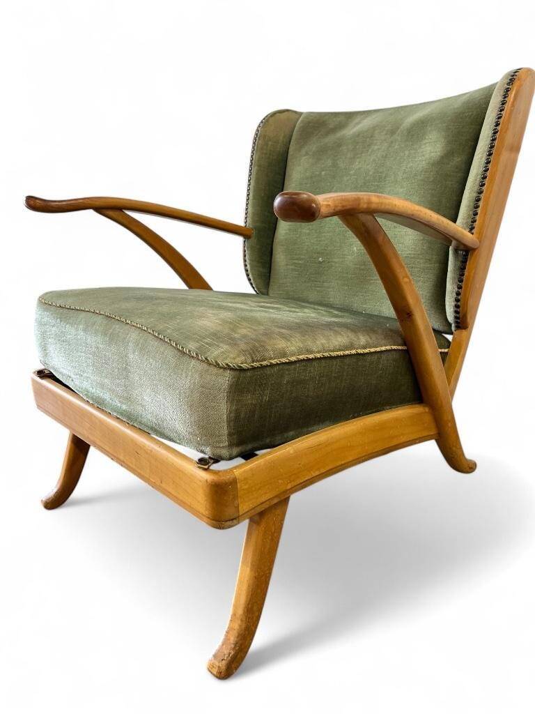 Vintage armchair / club armchair / knoll antimott armchair