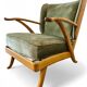 Fauteuil vintage / fauteuil club / fauteuil knoll antimott