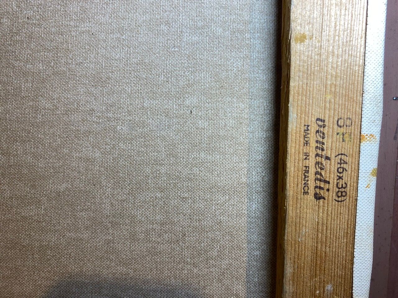 Old painting, Provencal landscape, signed, 60s/70s