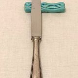 Set of 10 Art-Nouveau ceramic knife holders in perfect condition