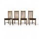 4 x Bros Nova chairs / leather seats
