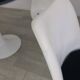 Knollinternational tulip chairs design Eero Saarinen vintage 1970