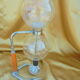 Cafetiére vintage hellem 6 cups orange foot
